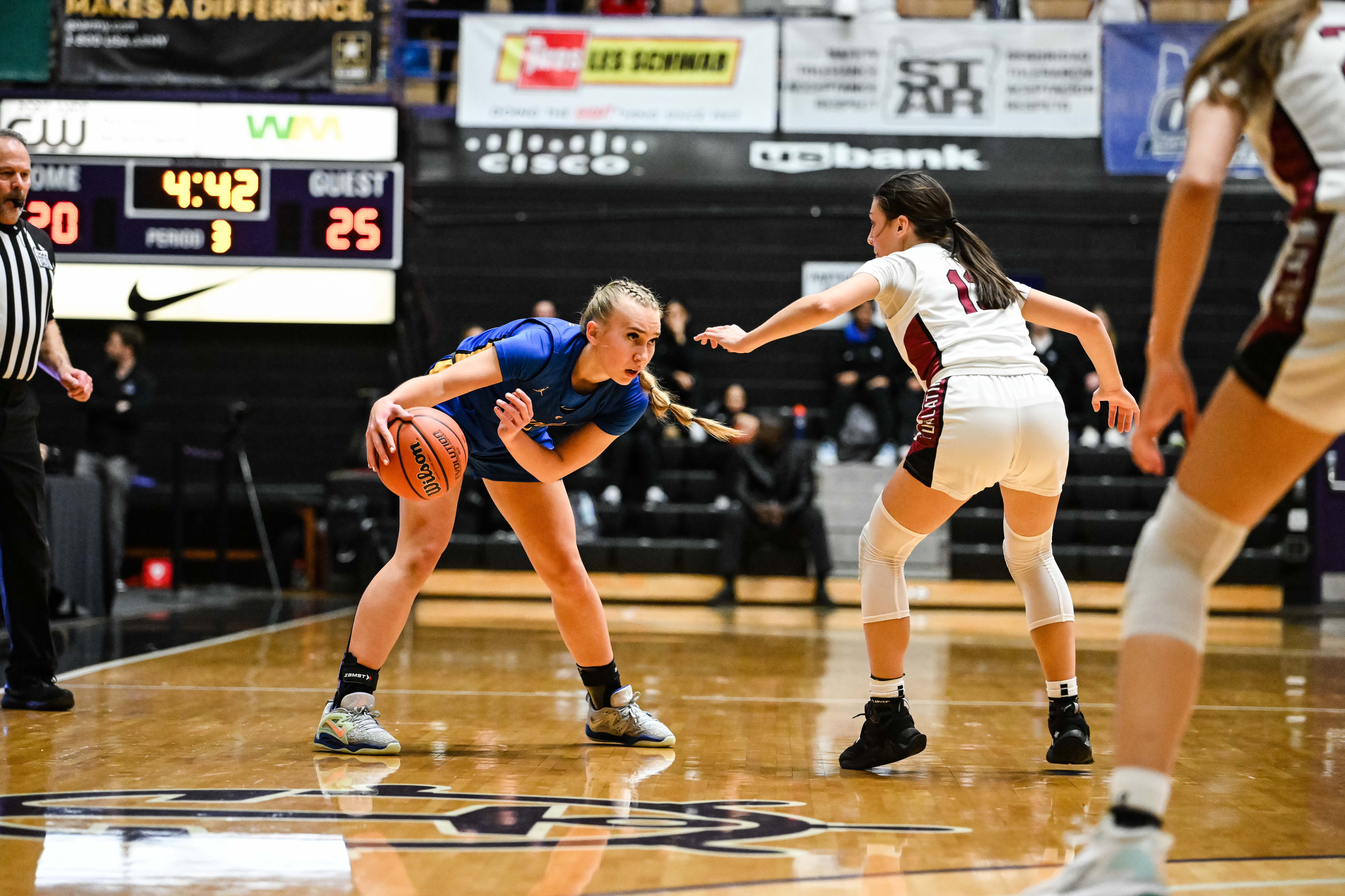 Barlow Tualatin 6A Oregon girls basketball quarterfinal Naji Saker -76